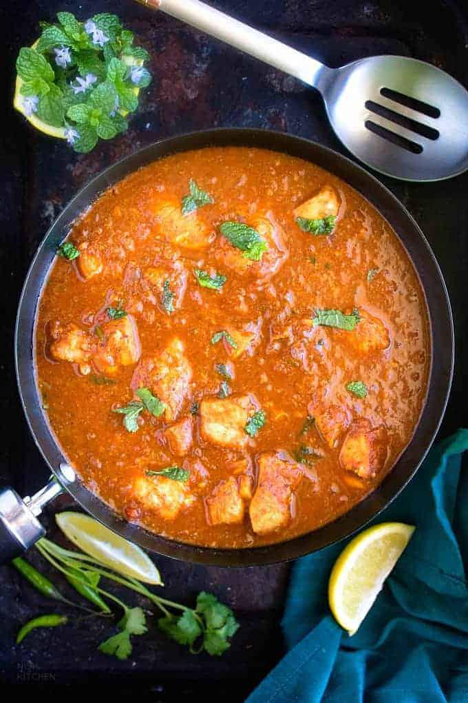 Chicken Vindaloo Indian Delight Restaurant